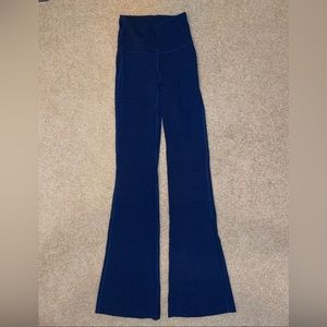 Lululemon True Navy Groove Flared Pant